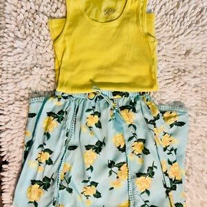 SUPER CUTE Skirt Outfit from Justice (sz 8)